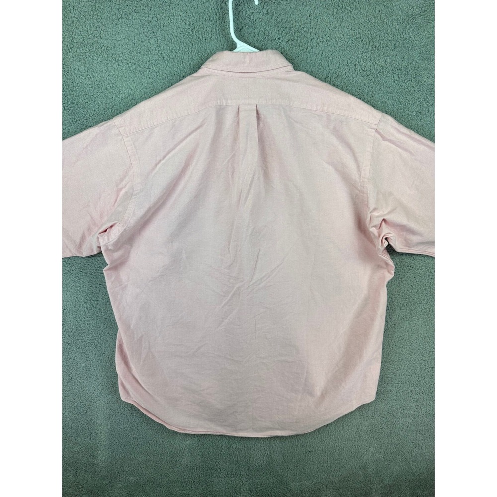 Ralph Lauren Shirt Mens XL Pink Oxford Blake Button Down Flex Pony Preppy Mens - Picture 7 of 8